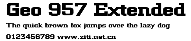 Geo 957 Extended.ttf