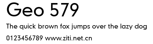 Geo 579.ttf字體轉換器圖片