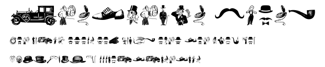 Gentleman Icons.ttf字體轉換器圖片