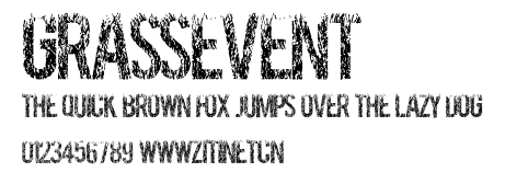 GRASSEVENT.ttf字體轉換器圖片