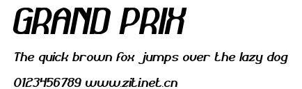 GRAND PRIX.ttf字體轉換器圖片