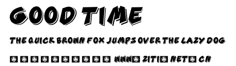 GOOD TIME.otf字體轉換器圖片
