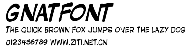 GNATFONT.ttf字體轉換器圖片