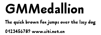GMMedallion.ttf字體轉換器圖片