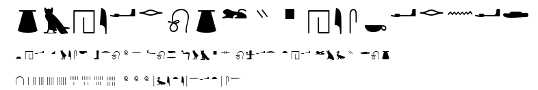 GMHieroglyphicKerned.ttf字體轉換器圖片