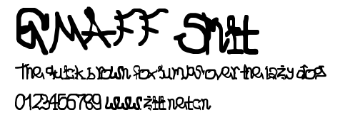 GMAFF Shit.ttf字體轉換器圖片