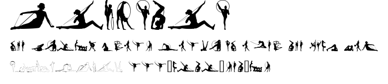 GIMNASIA.ttf字體轉換器圖片