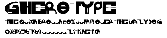 GHEROTYPE.otf字體轉換器圖片