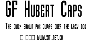 GF Hubert Caps.ttf字體轉換器圖片