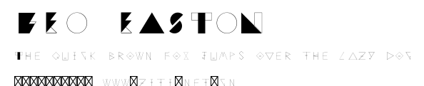 GEO EASTON.otf字體轉換器圖片