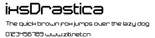 ixsDrastica.ttf字體轉換器圖片