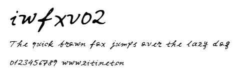 iwfxv02.ttf字體轉換器圖片