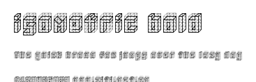 isometric bold.ttf字體轉換器圖片