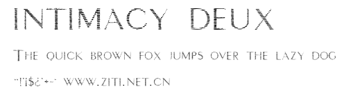 intimacy deux.ttf字體轉換器圖片
