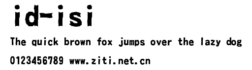 id-isi.ttf字體轉換器圖片