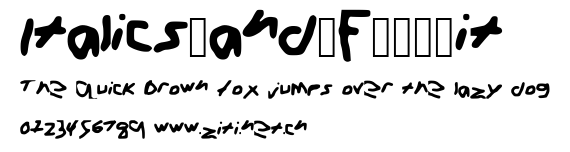 Italics_and_F____it.ttf字體轉換器圖片