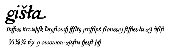 Isla.ttf字體轉換器圖片