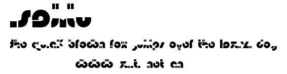 Isamu.ttf字體轉換器圖片