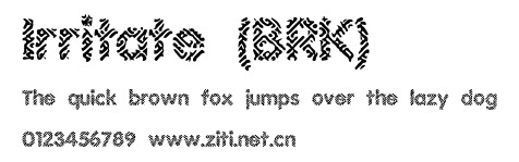 Irritate (BRK).ttf字體轉換器圖片