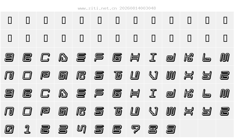 字符映射圖