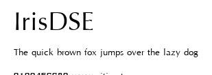 IrisDSE.ttf字體轉換器圖片