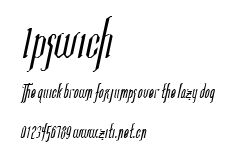Ipswich.ttf字體轉換器圖片