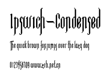 Ipswich-Condensed.ttf字體轉換器圖片