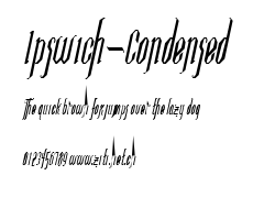 Ipswich-Condensed.ttf字體轉換器圖片