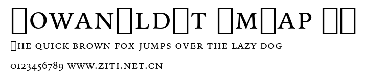 IowanOldSt SmCap BT.ttf字體轉換器圖片