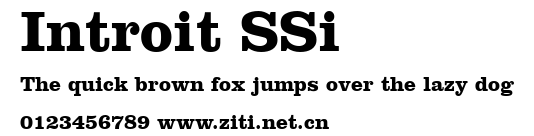 Introit SSi.ttf字體轉換器圖片