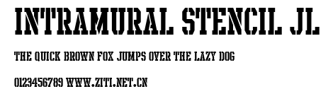 Intramural Stencil JL.ttf