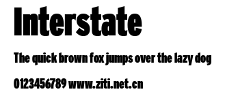 Interstate.ttf