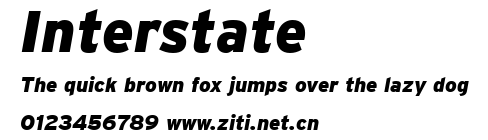 Interstate.ttf