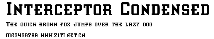 Interceptor Condensed.ttf