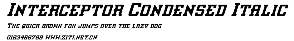 Interceptor Condensed Italic.ttf