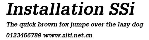 Installation SSi.ttf字體轉換器圖片
