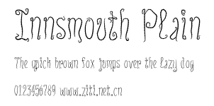 Innsmouth Plain.ttf字體轉換器圖片