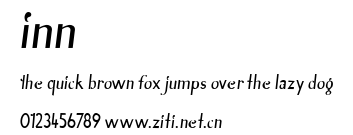 Inn.ttf字體轉換器圖片