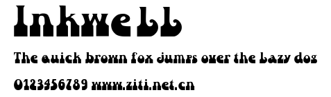 Inkwell.ttf字體轉換器圖片