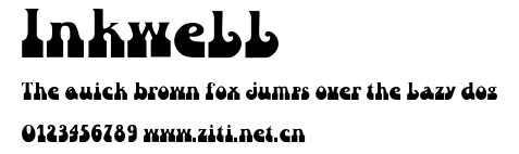 Inkwell.ttf字體轉換器圖片