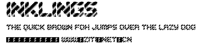 Inklings.ttf字體轉換器圖片
