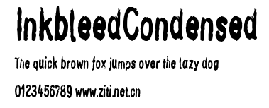 InkbleedCondensed.ttf