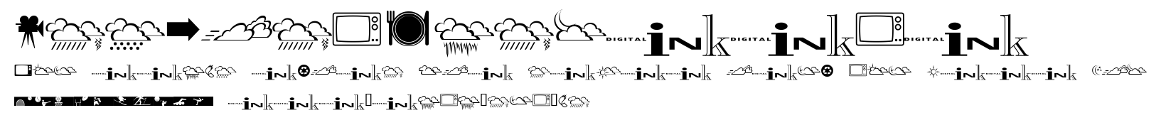 InkFontDingbats.ttf字體轉換器圖片