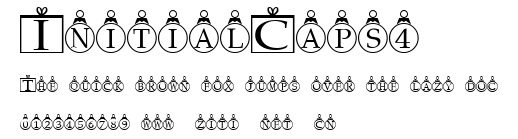 InitialCaps4.ttf字體轉換器圖片