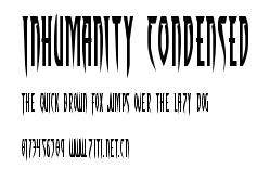 Inhumanity Condensed.ttf