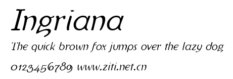 Ingriana.ttf字體轉換器圖片