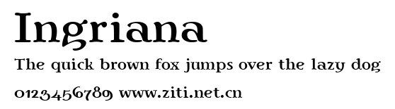 Ingriana.ttf字體轉換器圖片