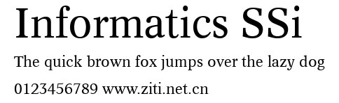 Informatics SSi.ttf字體轉換器圖片
