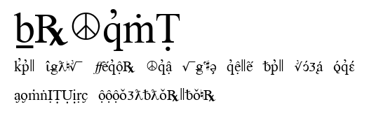 Info25.ttf字體轉換器圖片