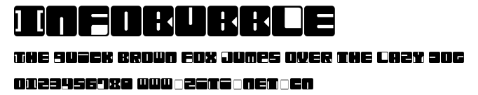 Infobubble.ttf字體轉換器圖片